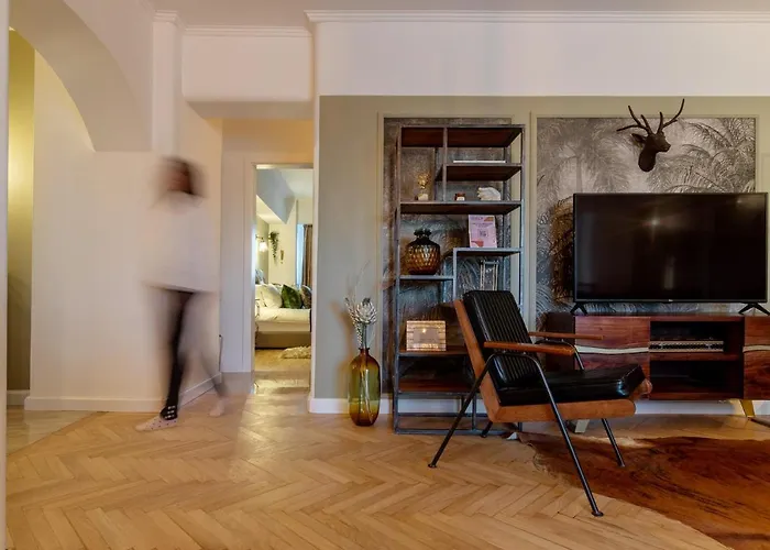 Newly Renovated Flat In Historic Center Prázdninový dům